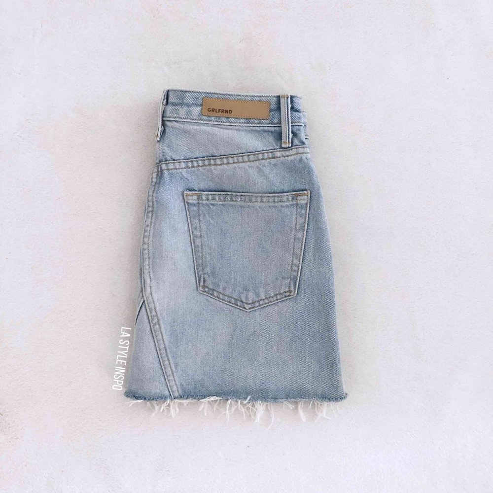 GRLFRND Denim Skirt Eva Size 25 - Picture 6 of 6